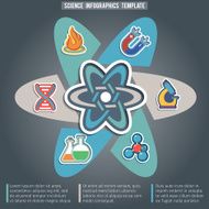 Physics science infographic