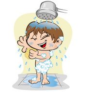 Child bathing student N2