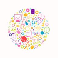 Vector Science Background N18