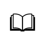 Book Icon Vector Logo