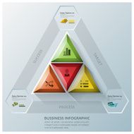 Modern Triangle And Hexagon Business Infographic N2