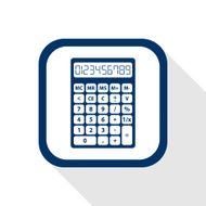 calculator flat icon N5