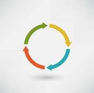 Abstract arrow icon N8