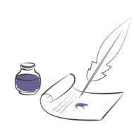 inkwell pen paper