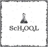 Conceptual lettering design - SCHOOL