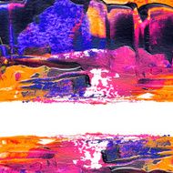 Abstract acrylic paint N11