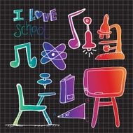 Back to school icons N29