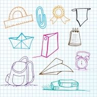 Back to school icons N35