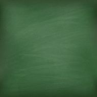 Blank green chalkboard
