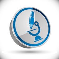 Vector Microscope icon N3