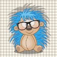 Hipster Hedgehog N2