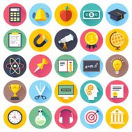 Flat Education Icons N8