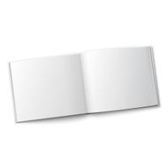 Blank spread album template