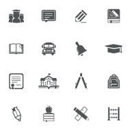 Education icons N248