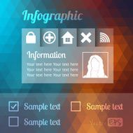 Modern design template infographics or website