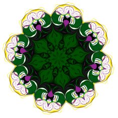 Floral background N201