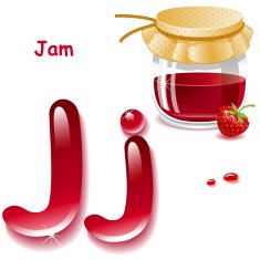 Letter J N24