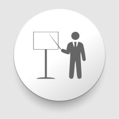 Vector training icon