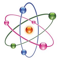 vector atom icon
