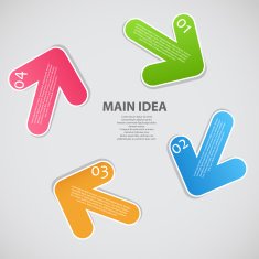 Infographic business template vector illustration N97