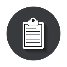 Vector modern gray circle icon N15