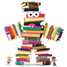 Book Stack Monster N2