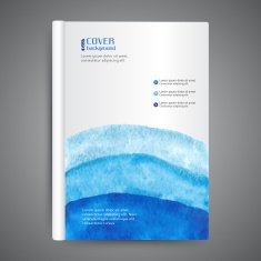 Template book cover N13