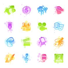 Stains Icons - Arts