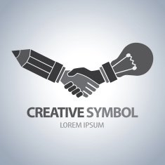 Creative and idea symbol