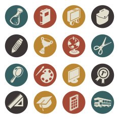 Education icons N238