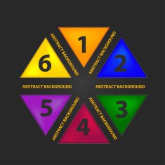 Abstract hexagon background