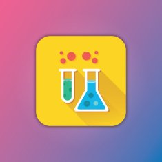 Vector Flask and Test Tube