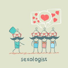 Sex therapist listens to patients who speak about love N5