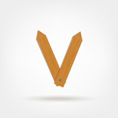 Letter made from wooden boards for your design N15