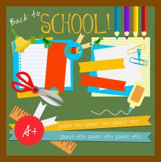 Back to school card N21