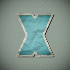 Paper alphabet N26