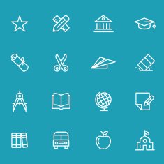 Icon Set Education N15