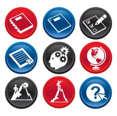 Careers & Documents Icons on buttons
