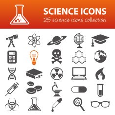 Science icons N31
