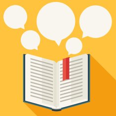 Education background with books in flat design style N2