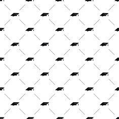 Vector seamless pattern graduate