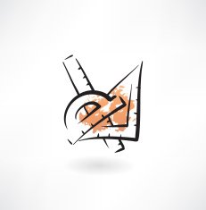 geometry grunge icon N5
