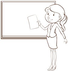 Plain sketch of a teacher N2