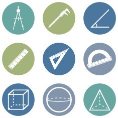 Vector Set of Geometry Icons N14