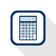 calculator flat icon N5