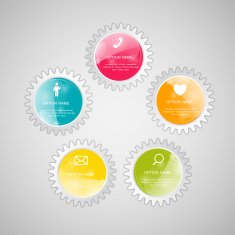 Infographic Templates for Business Vector Illustration N89
