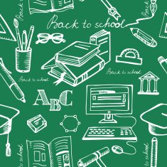 "Back to school" seamless