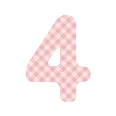Pink squares pattern number four