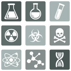 Vector Set of Chemistry Icons N14
