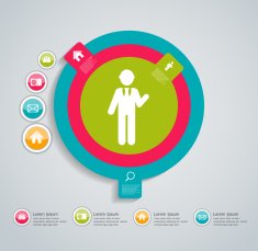 Infographic business template vector illustration N140